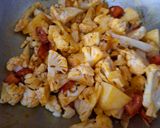 A picture of step 3 of Gobi Masala: For Office Lunch Box.