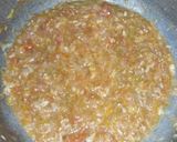 A picture of step 2 of Capsicum with chicken mince.