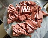 A picture of step 1 of Double Chocolate Eggless brownie 🤎.