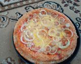 Foto langkah ke 8 dari resep Pizza sosis.