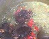 A picture of step 4 of Okra soup.