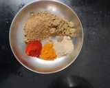 A picture of step 6 of Hot chaat sizzler.