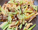 筍香四季豆的食譜步驟7照片