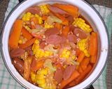 Foto langkah ke 4 dari resep Jasistel (Jagung, Sosis, Wortel) Masak Saus Pedas.