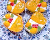 Foto del paso 9 de la receta: Mangos 🥭 rellenos de mousse de coco 🥥