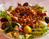 Foto del paso 6 de la receta: Ensalada gourmet con lentejas