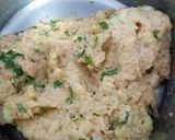 A picture of step 5 of Tikkiya Chole Chaat(Peas Stuffed).