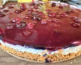 Cukormentes Áfonyás sajttorta recept fázis 8 fotója