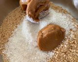 A picture of step 2 of Caramel bites.