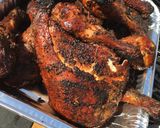 A picture of step 12 of P-lo Grilled Smoked Chicken🍗.