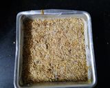 A picture of step 6 of Wheat Jaggery cake twist with sesame seed.