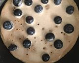 Foto del paso 3 de la receta: Panqueques veganos plátano/arándanos