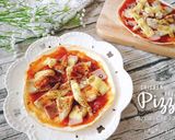 รูปขั้นตอนการทำที่ 4 ของ พิซซ่าอกไก่ LowFat