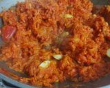 A picture of step 4 of Gajar ka halwa.