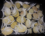 Foto del paso 1 de la receta: Corvina al horno con patatas