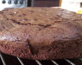Foto del paso 7 de la receta: 🎂BROWNIE DE CHOCOLATE DULCE DE LECHE Y MERENGUE 🎂