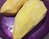 Foto del paso 1 de la receta: Dulce de batata natural con chocolate 🍠