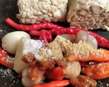 Foto langkah ke 2 dari resep Sambal Tumpang Tahu Iris.