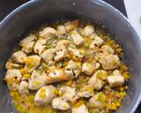 Foto del paso 4 de la receta Arroz con pollo y verduras de temporada