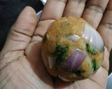 A picture of step 2 of Potato Lollipop.