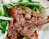 Hình bước làm 3 của món Vịt rim nước dừa