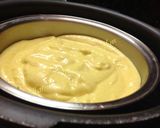 A picture of step 3 of Khaman dhokla.