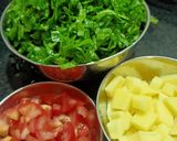આલુ પાલક (Aloo Palak Recipe In Gujarati) રેસીપી સ્ટેપ1ફોટો
