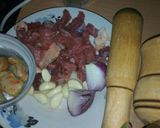 A picture of step 1 of Pilaf..
