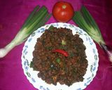 পেঁয়াজ পাতায় গুগলির কষা (peyaj patay googli kosha recipe in Bengali) রেসিপির ধাপ 5 ছবি