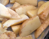 Foto del paso 1 de la receta: Patatas de aprovechamiento en freidora de aire