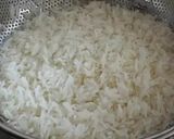 A picture of step 1 of Veg fried rice.