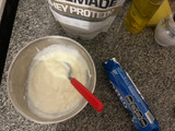 Helado fit de oreo