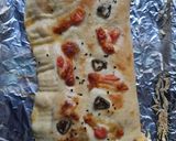 A picture of step 3 of Pizza pockets.
