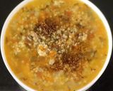 A picture of step 7 of Palak and broken wheat khichdi.