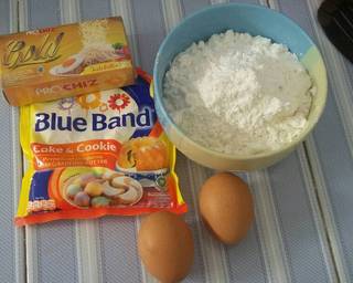 Widaran Keju/cendol keju - Step 1