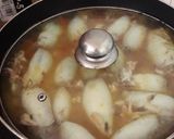 Hình bước làm 10 của món Mực nhồi thịt sốt cà chua