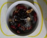 Foto langkah ke 2 dari resep Golden Pumpkin with Raisin Sticky Rice.