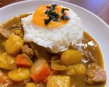 A picture of step 8 of Japanese Curry Rice 🍛🍽.