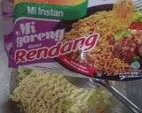Foto langkah ke 3 dari resep Mie Rendang Nyemek.