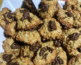 Foto del paso 3 de la receta: Galletas de avena y coco con un toque de chocolate