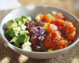 Foto del paso 4 de la receta: Chili de frijoles con arroz 🥑🍅🧅