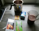 Gyümölcs és csokifagyi gépben, vagy anélkül recept fázis 1 fotója