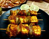 আচারি পনির টিক্কা (achari paneer tikka recipe in bengali) রেসিপি ধাপ - 4 ছবি