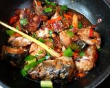 Foto langkah ke 4 dari resep Mackarel pedas manis.