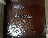Foto langkah ke 5 dari resep Eggless Chocolate Cake (no mixer).