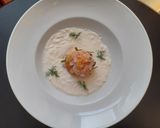 Foto del passaggio 12 della ricetta Lasagnetta di frappe al parmigiano con carciofi e gamberi