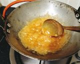 A picture of step 3 of Caramel sauce Butterscotch Ice cream sauce.