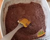 Foto langkah ke 2 dari resep Brownies kukus nutrijel tanpa telur dan mixer.