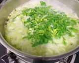 Hình bước làm 3 của món Canh Cải Thìa Nấu Tôm