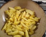 A picture of step 4 of Potato and Mint Frittata.